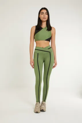 ALAYA LEGGINGS - KHAKI