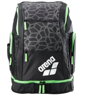 Arena Solid Spiky 2 Large Backpack Black X-Pivot-Fluorescent Green