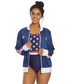 Arena Women's National Team Relax IV Jacket Navy/White/Red