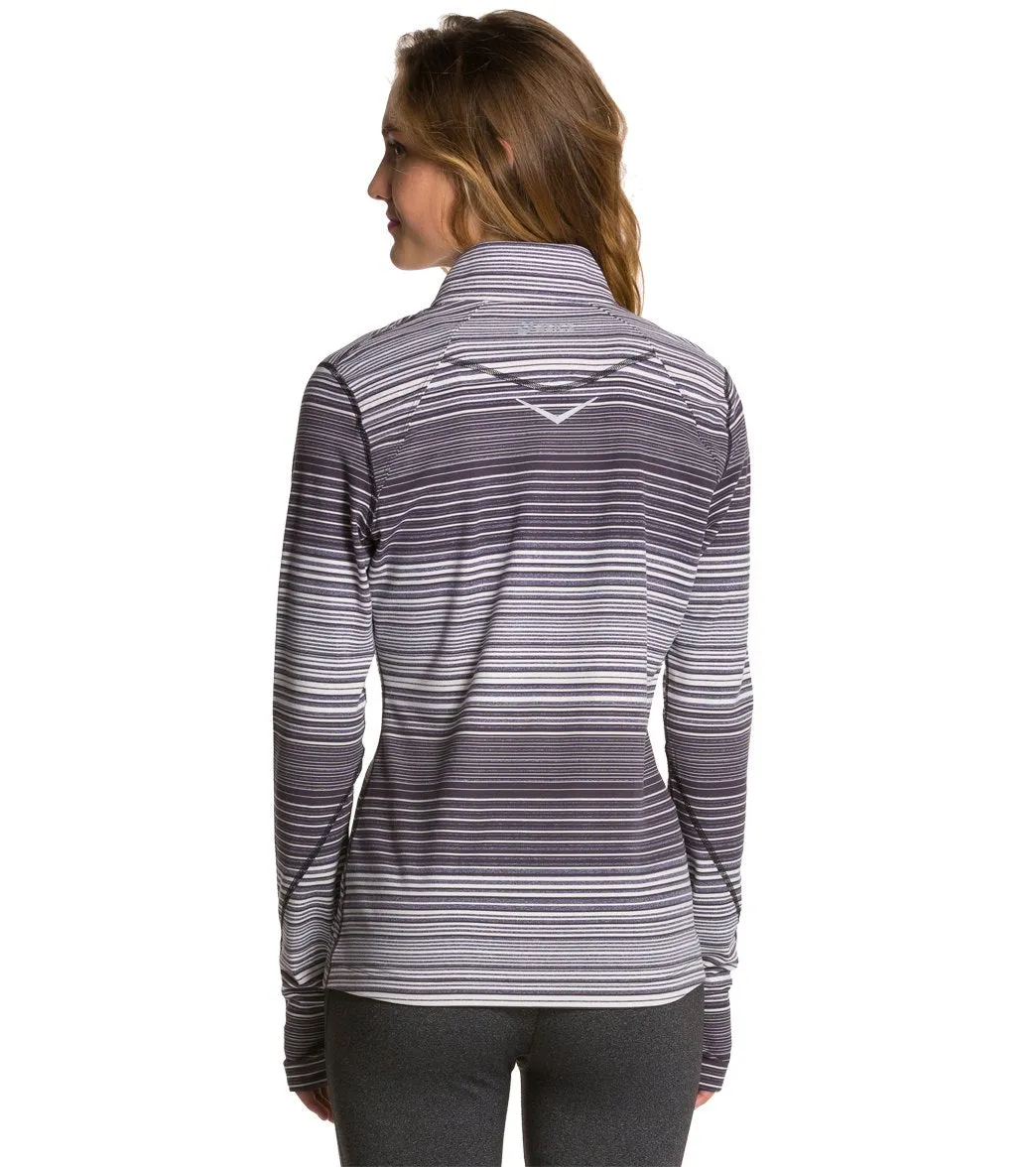 Asics Women's Thermostripe 1/2 Zip Running L/S