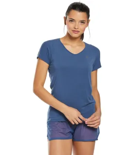 Asics Women's V-Neck SS Top