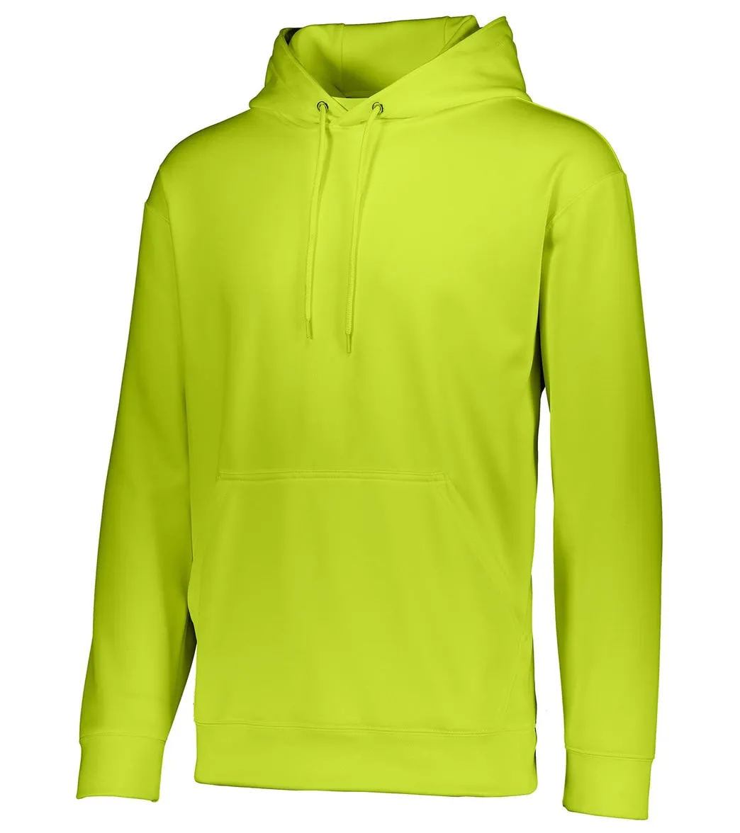 Augusta Sportswear Unisex Wicking Fleece Hoodie Lime