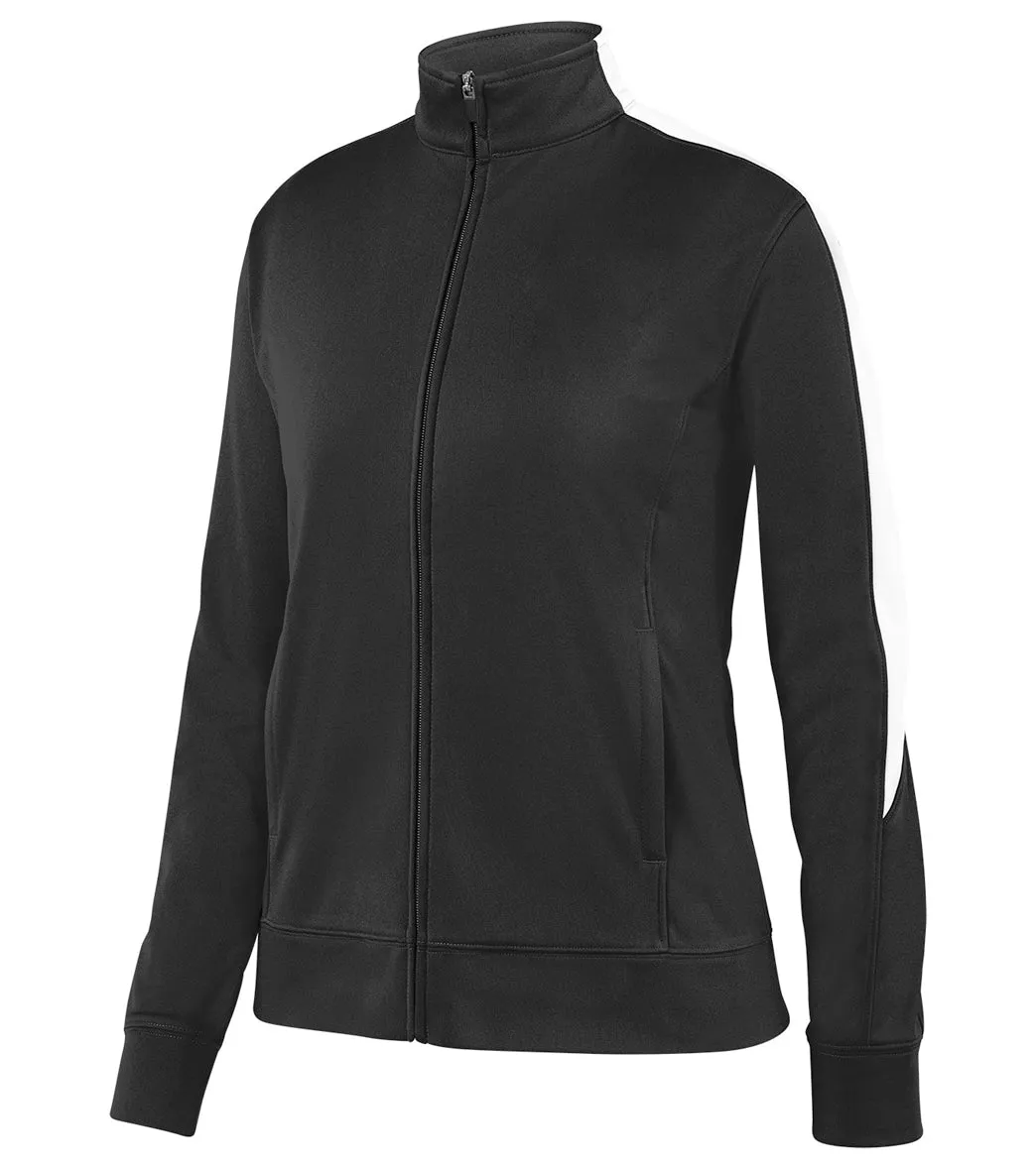 Augusta Sportswear Women's 2.0 Medalist Jacket Black/White