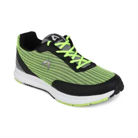 Avant Men's Cushioned Athletic Running and Training Shoes - Parrot Green/Grey