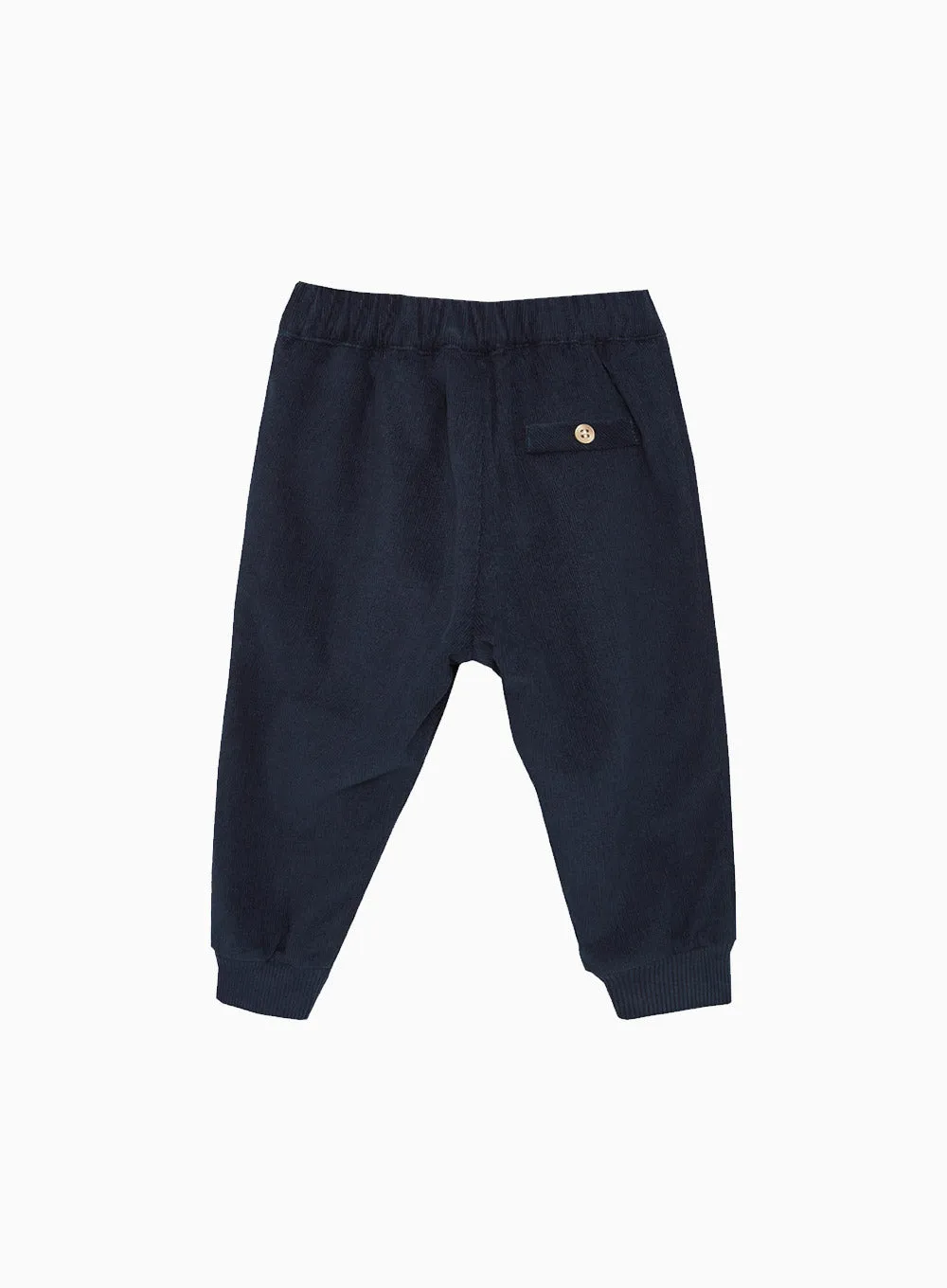 Baby Orly Trousers in Navy Cord