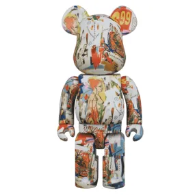 Bearbrick Andy Warhol x JEAN-MICHEL BASQUIAT #4 400%