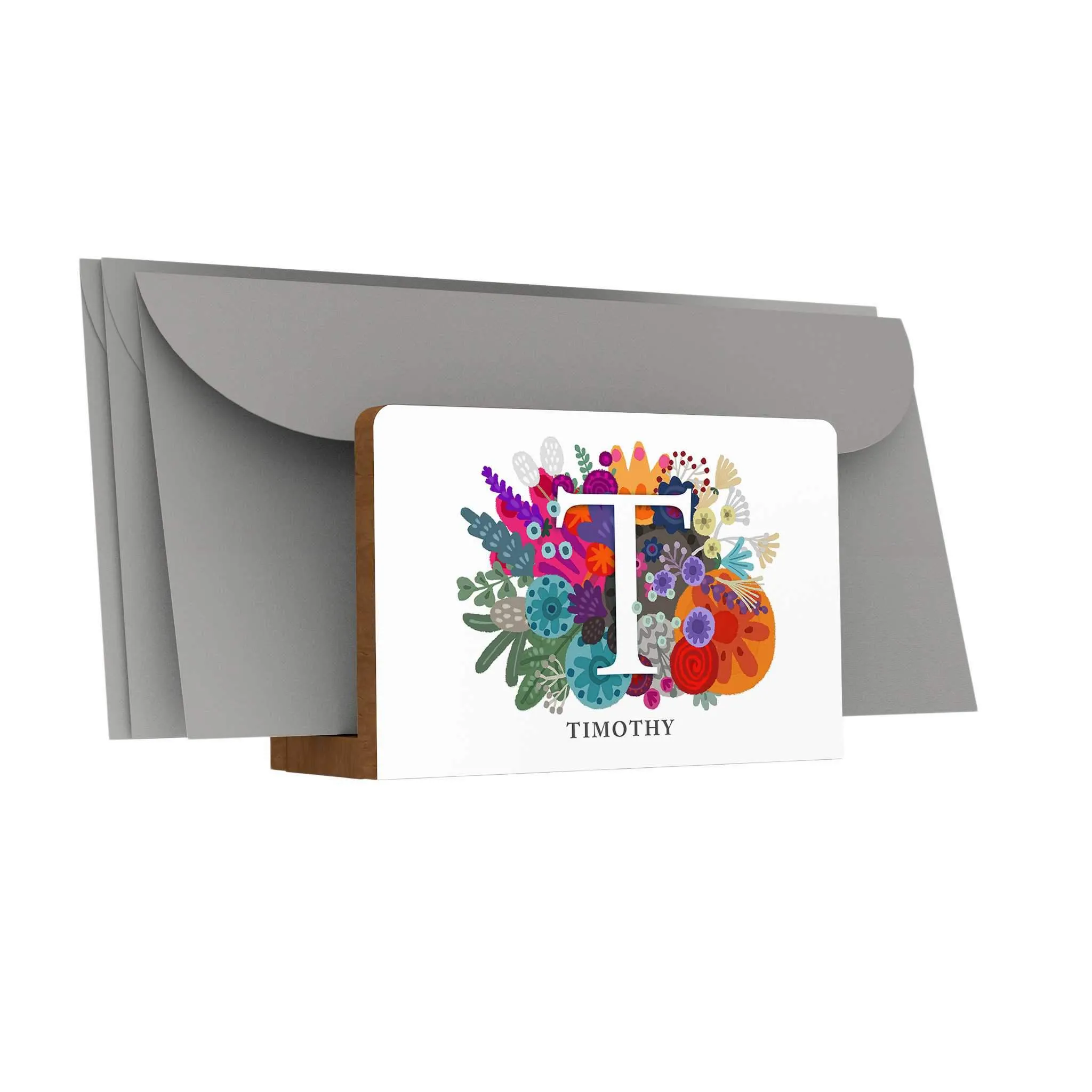 Burst of Colors Letter Holder