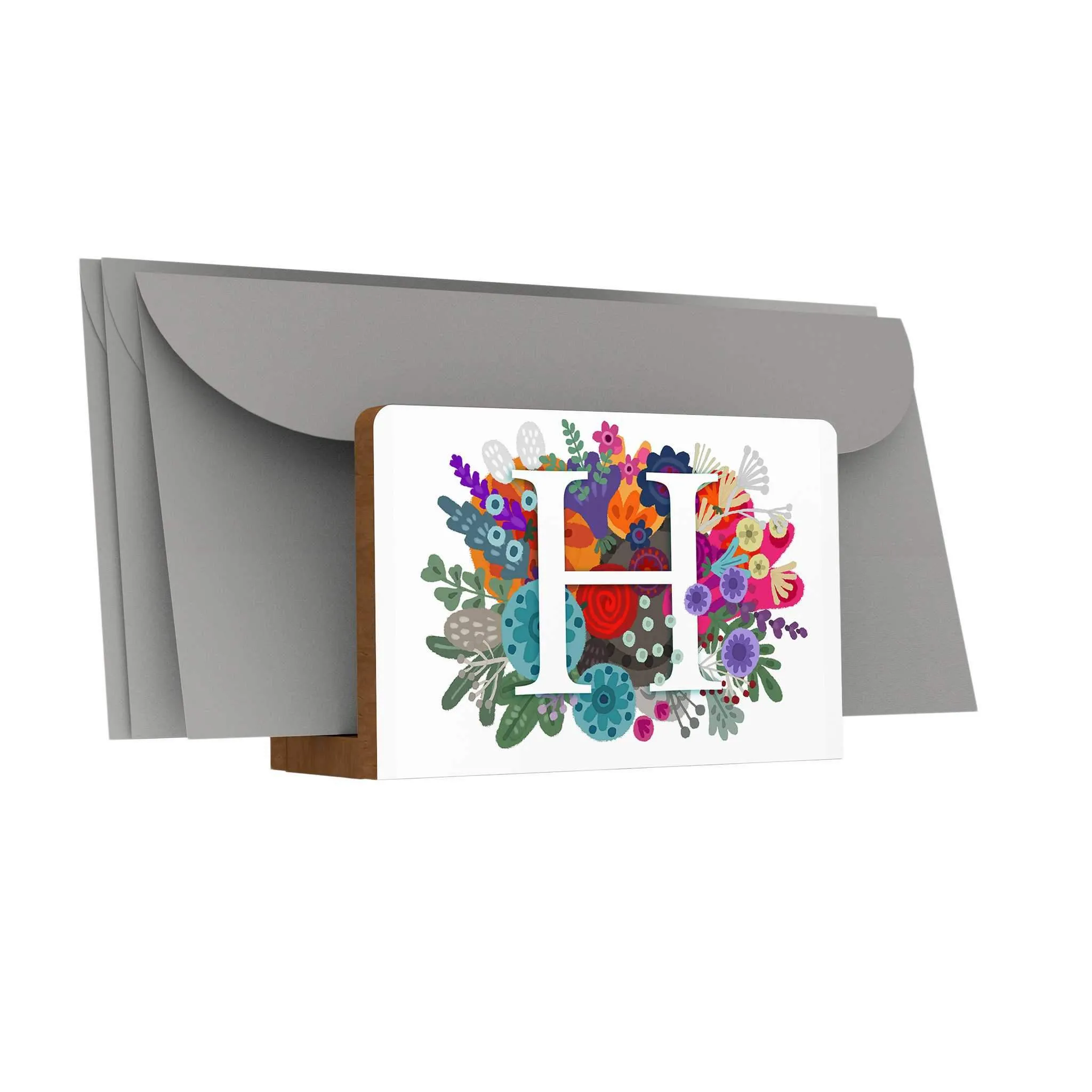 Burst of Colors Letter Holder