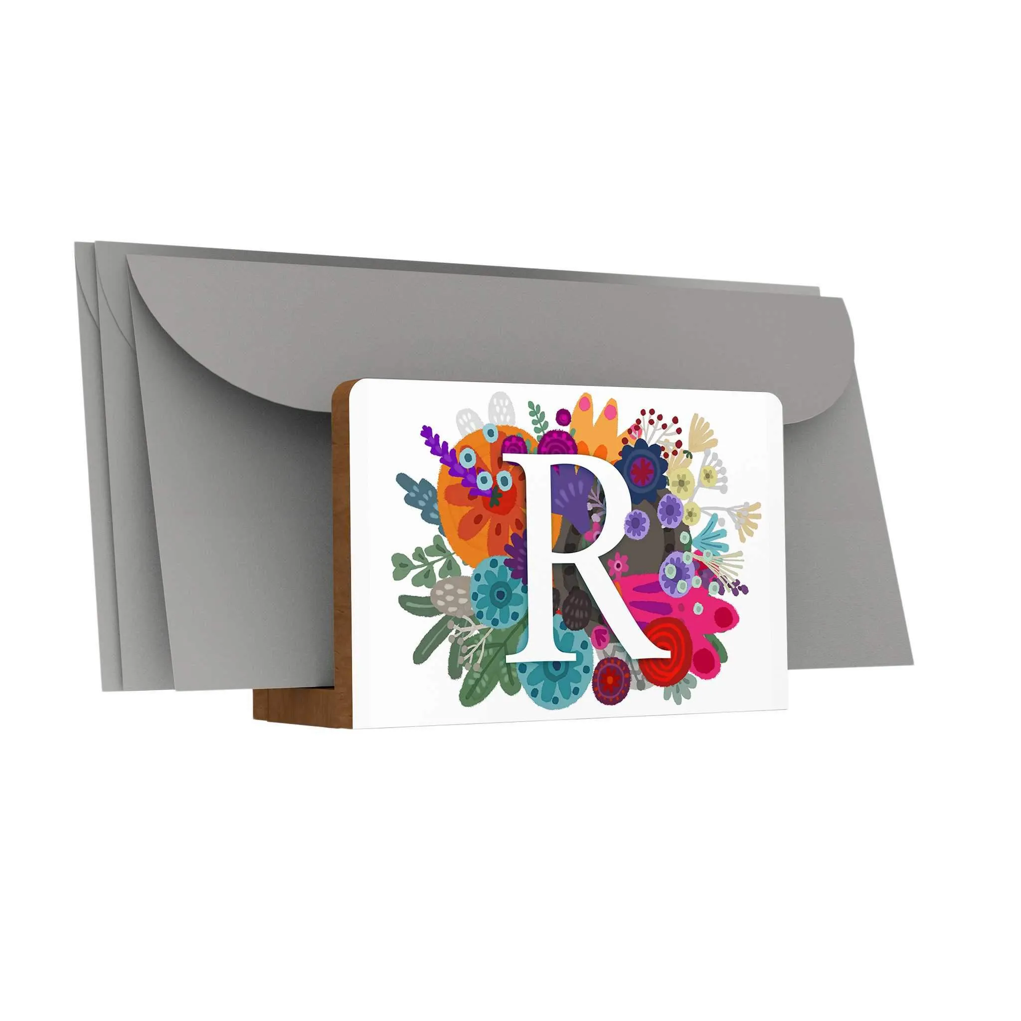 Burst of Colors Letter Holder