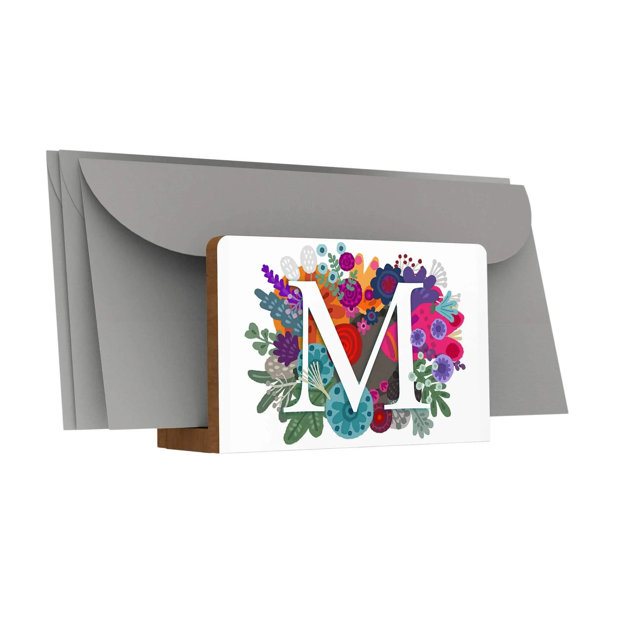 Burst of Colors Letter Holder