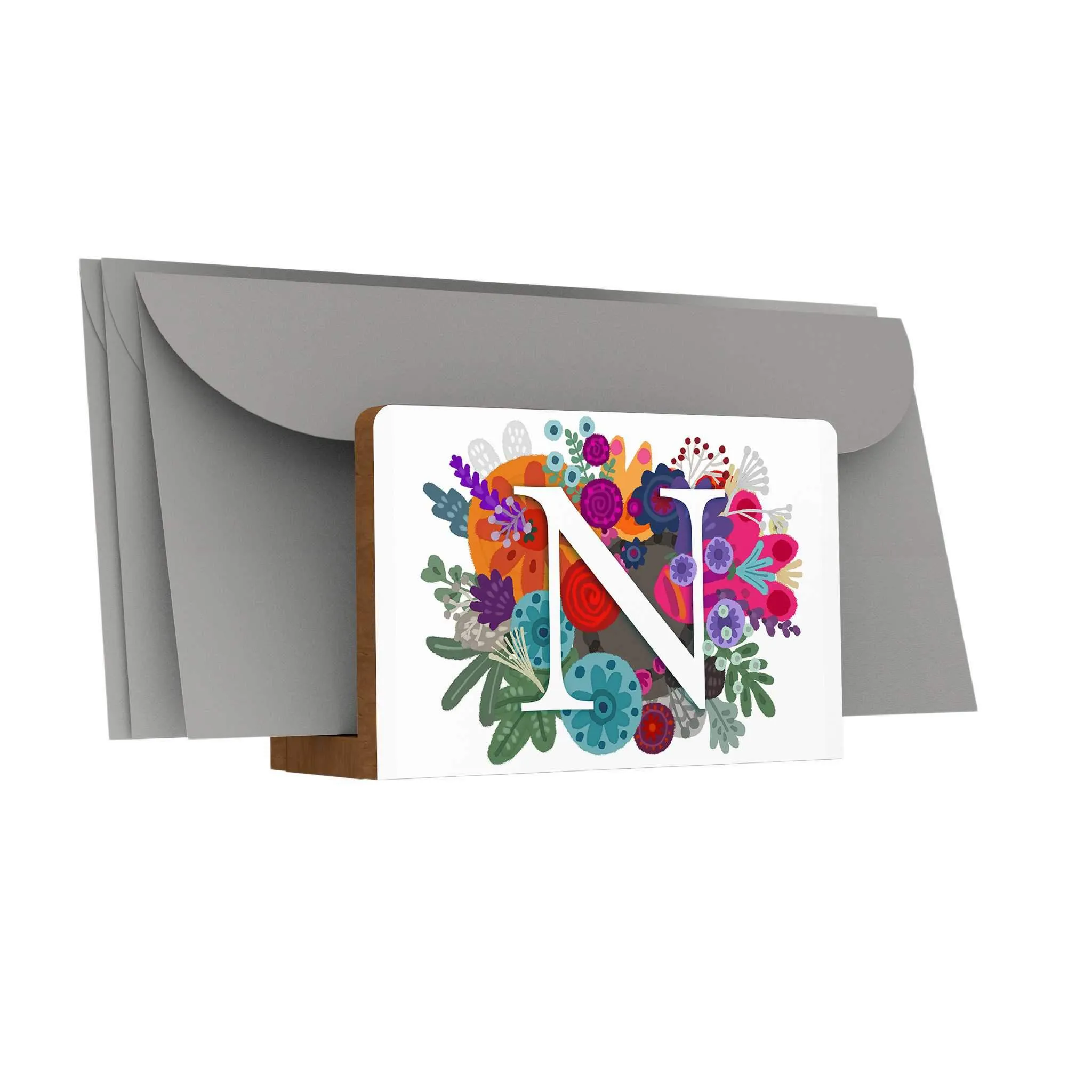 Burst of Colors Letter Holder