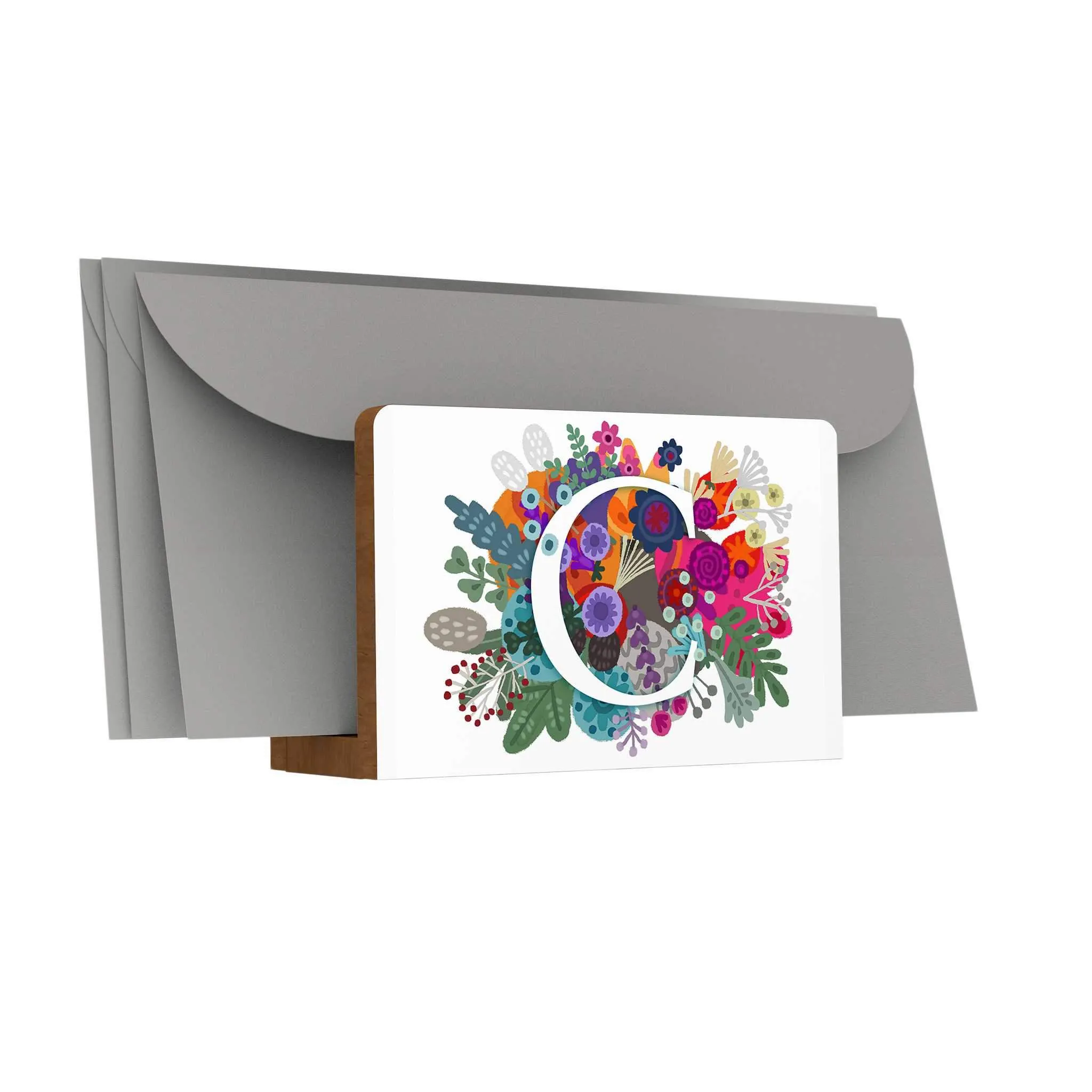 Burst of Colors Letter Holder