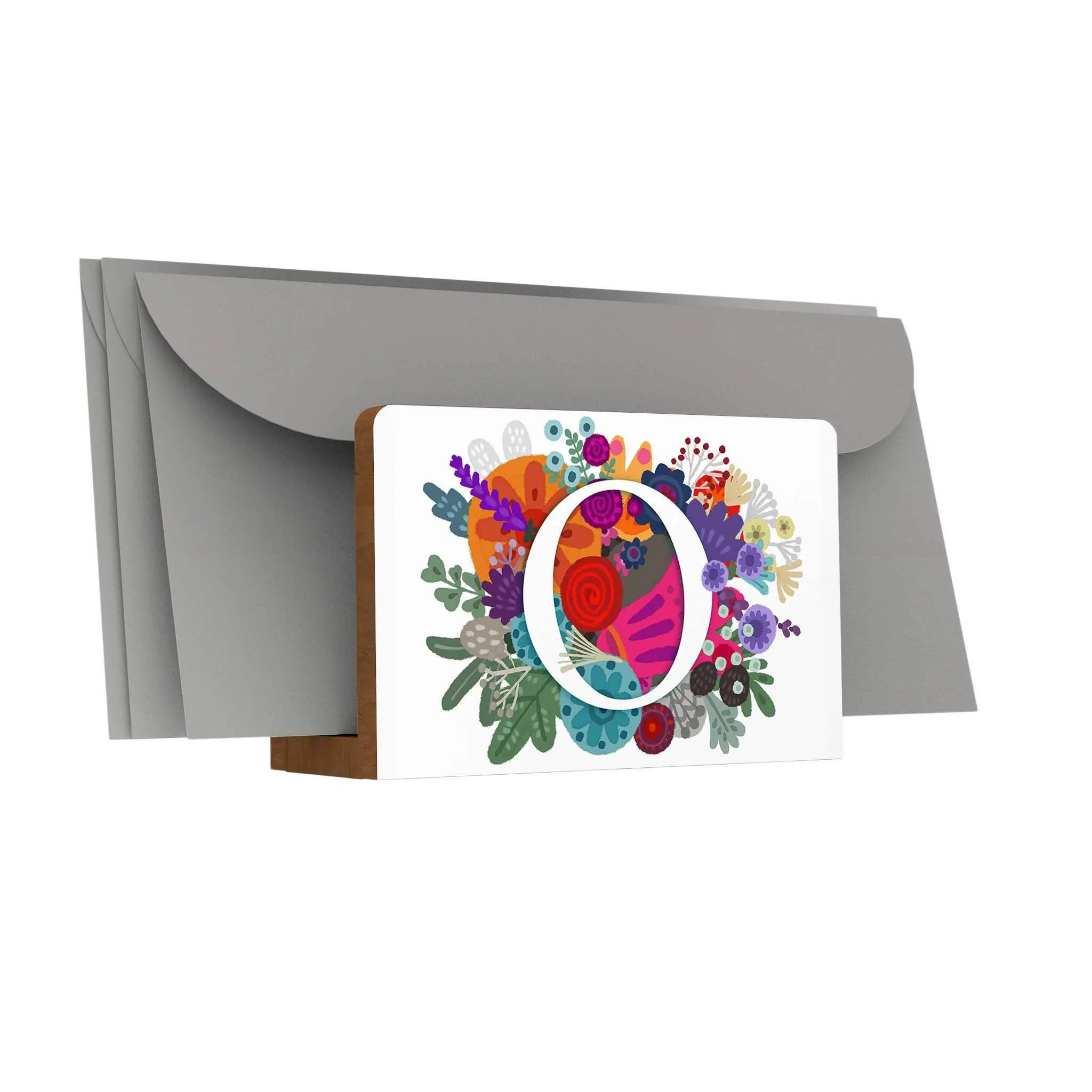 Burst of Colors Letter Holder