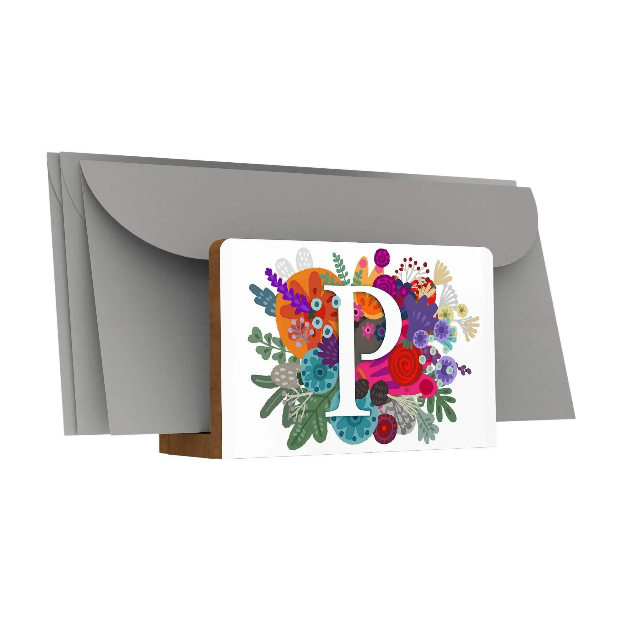 Burst of Colors Letter Holder