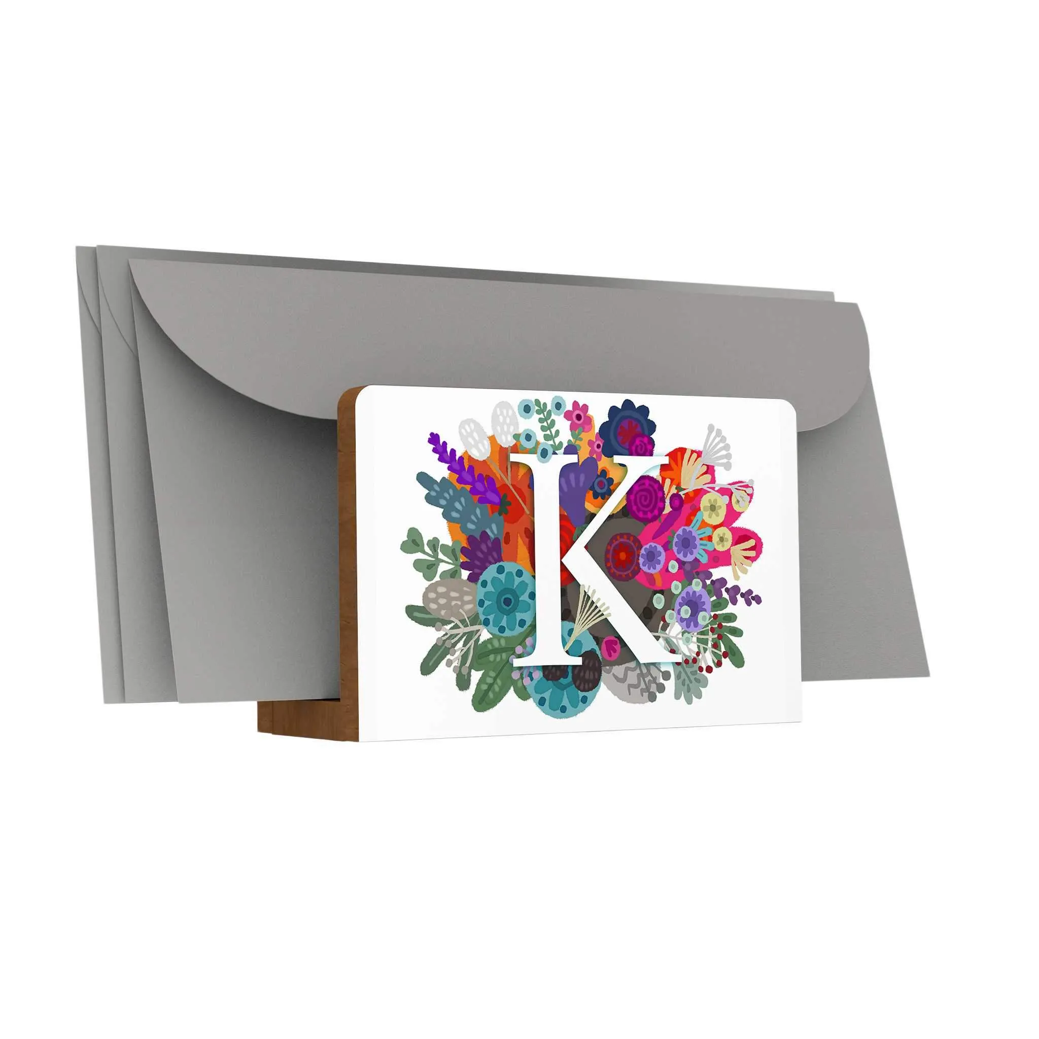 Burst of Colors Letter Holder