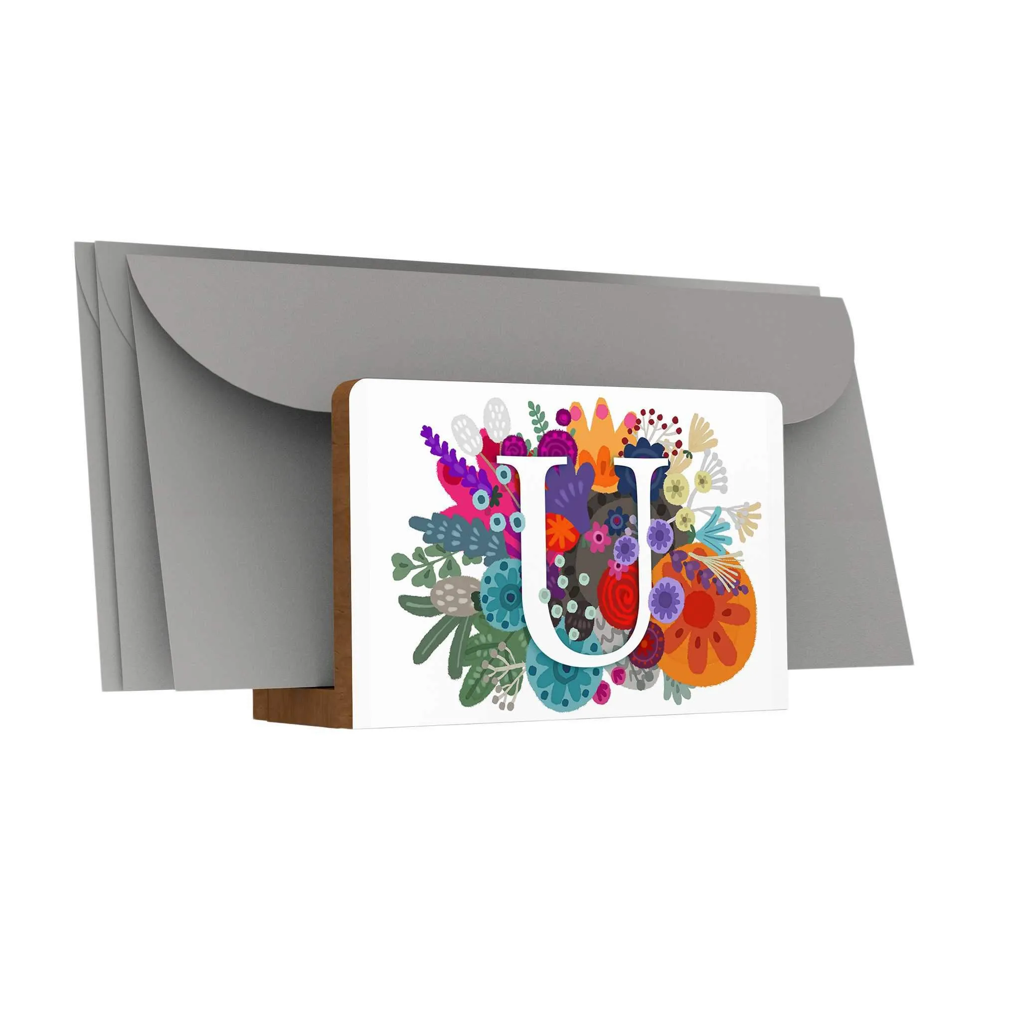 Burst of Colors Letter Holder