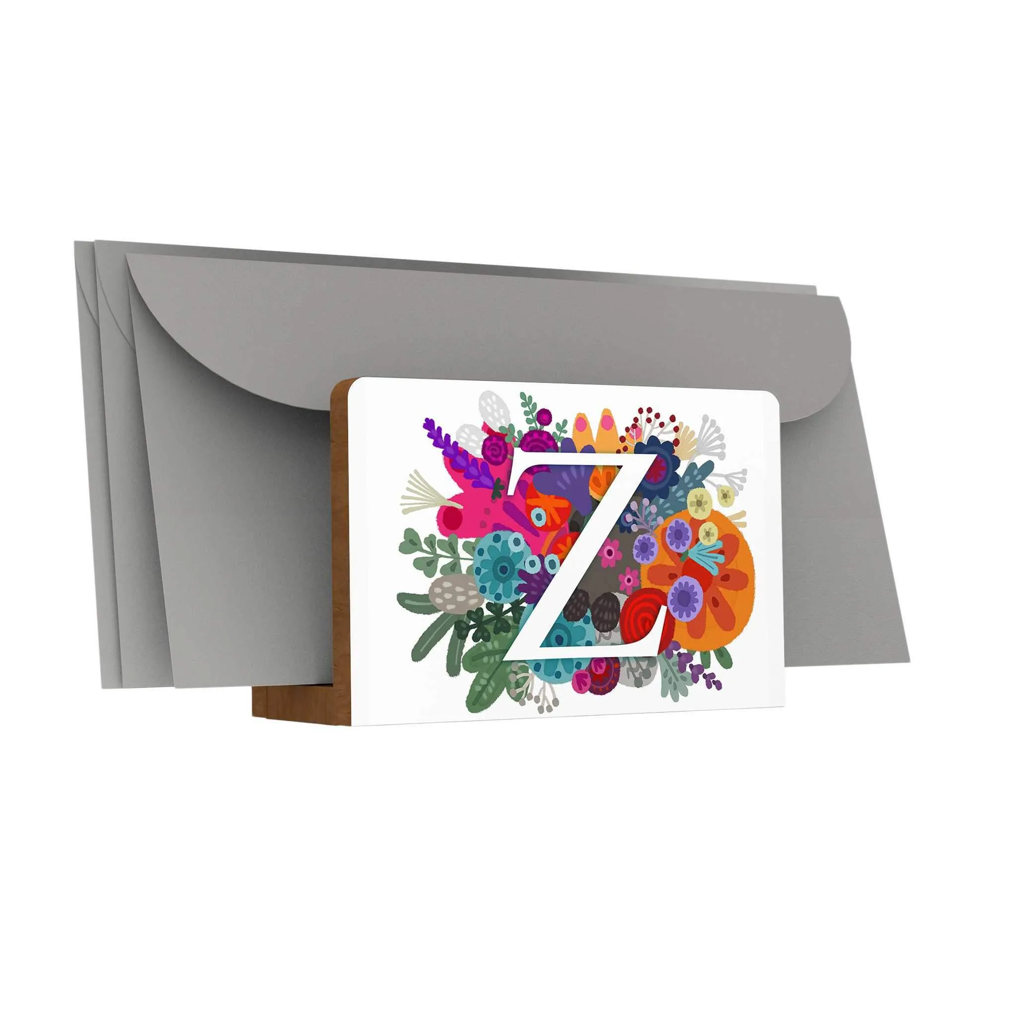 Burst of Colors Letter Holder