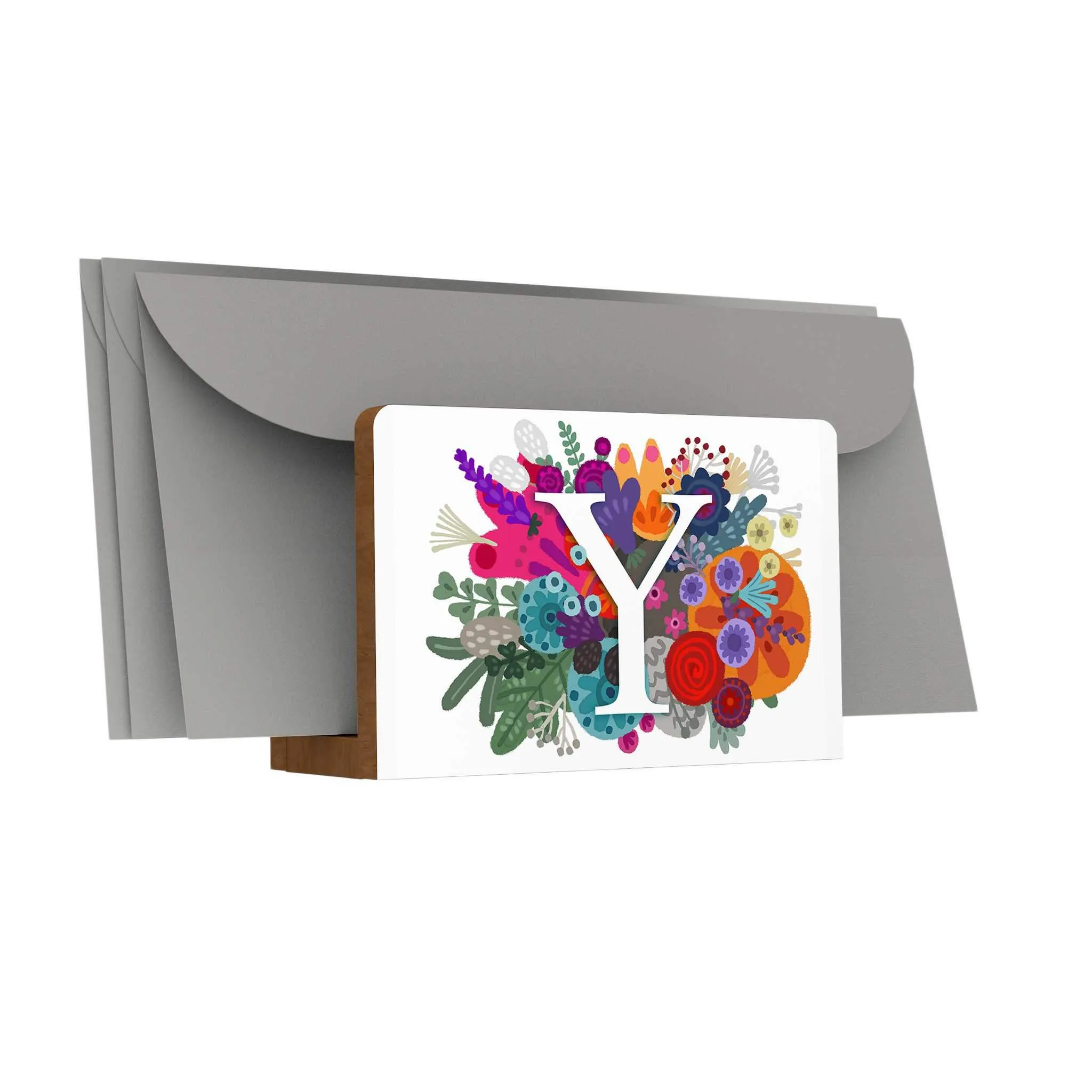 Burst of Colors Letter Holder