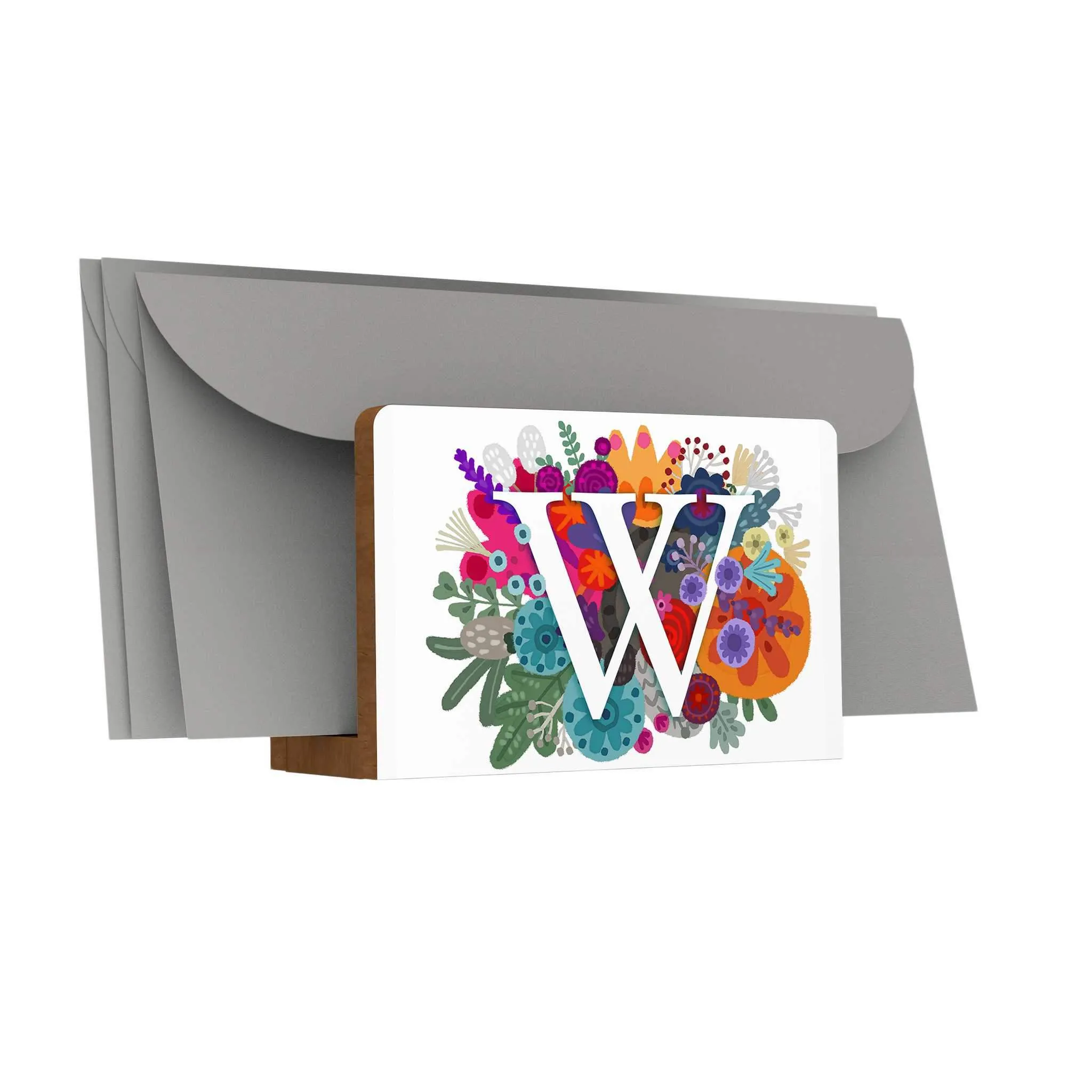 Burst of Colors Letter Holder