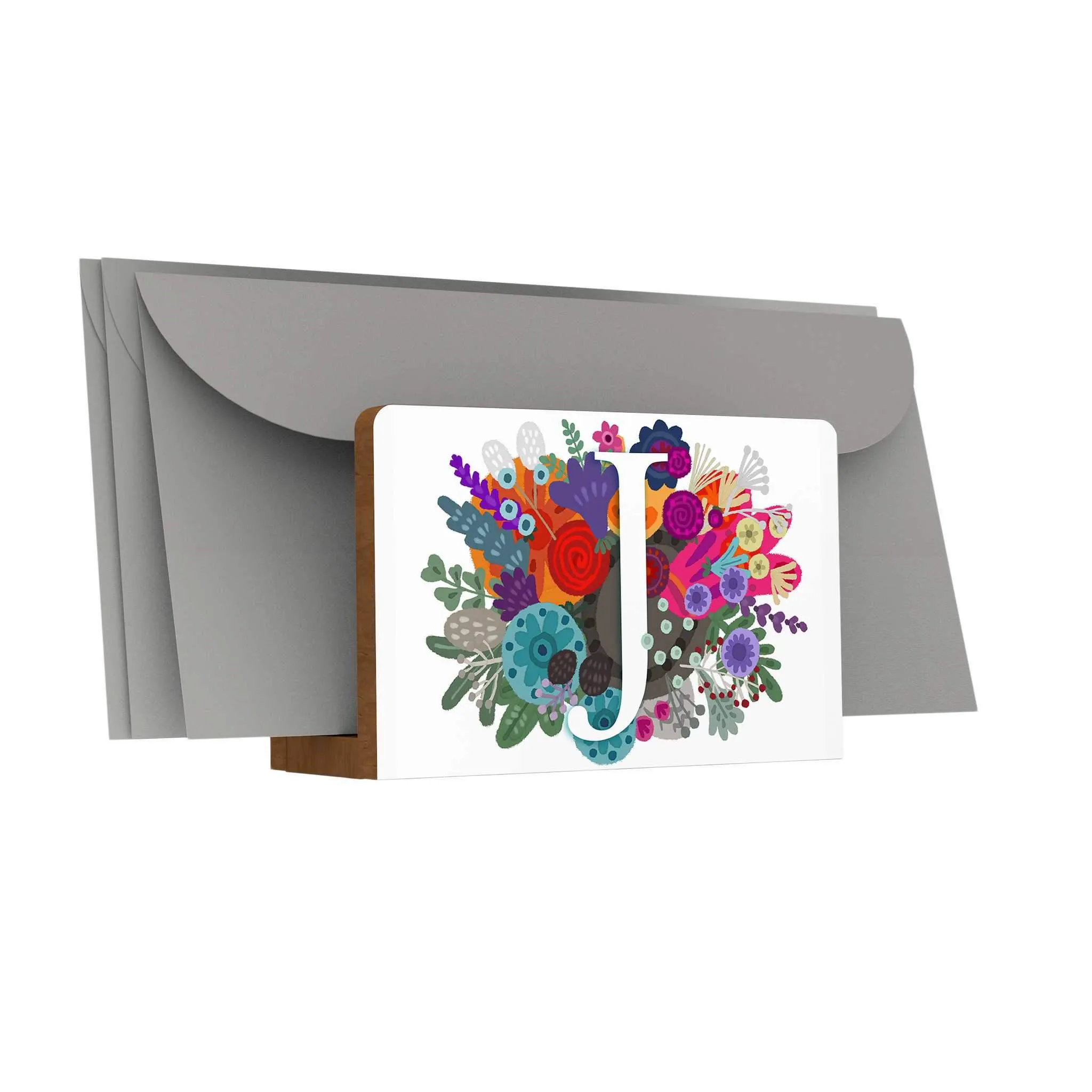 Burst of Colors Letter Holder