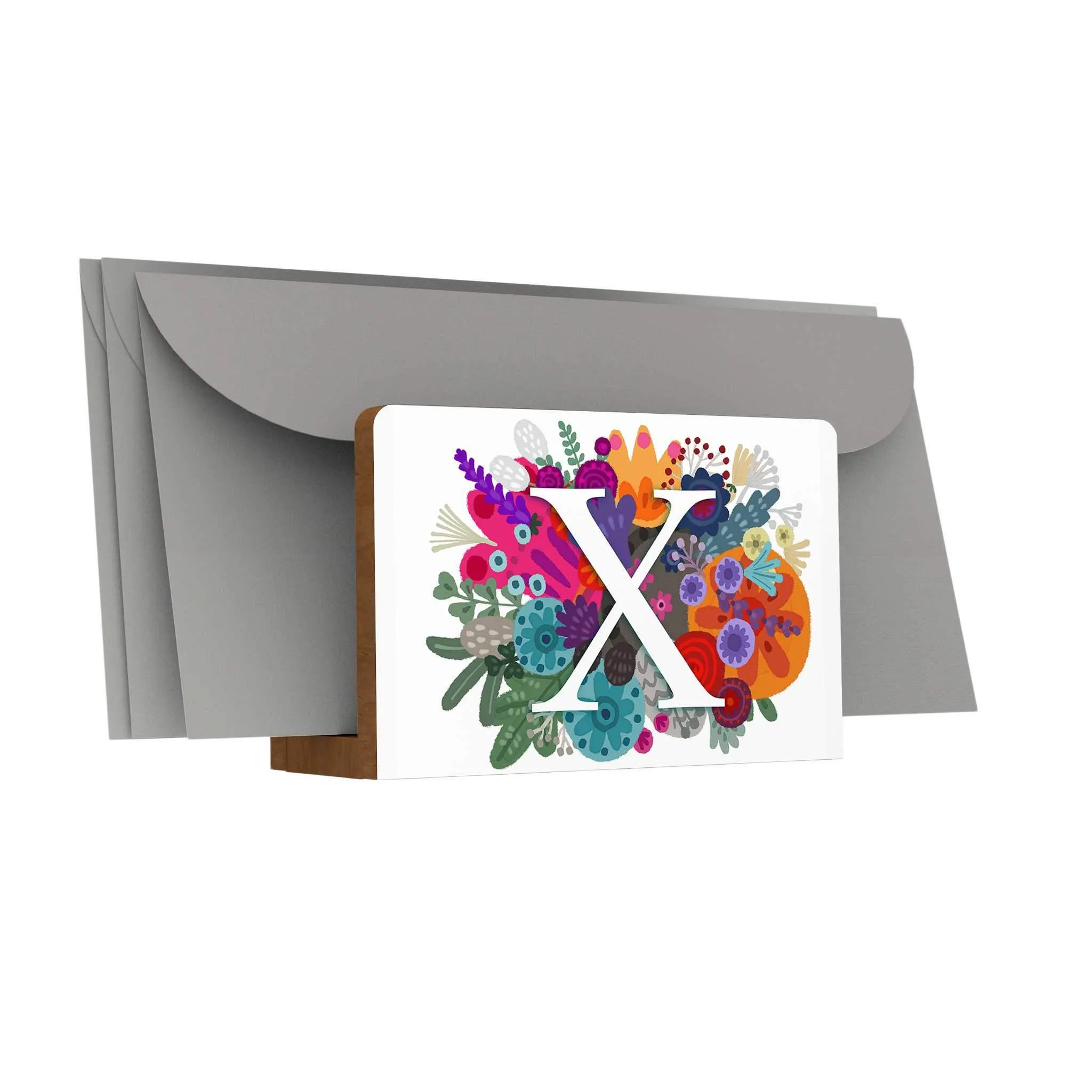 Burst of Colors Letter Holder