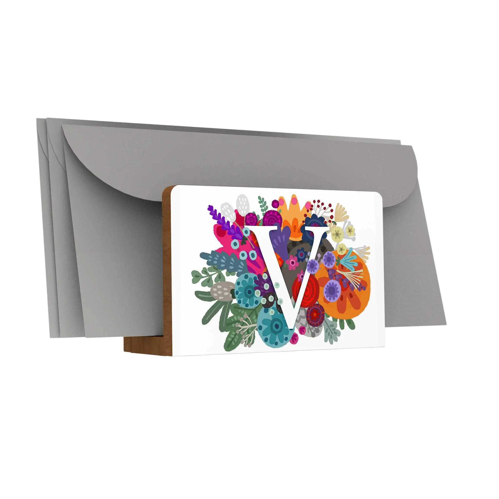 Burst of Colors Letter Holder