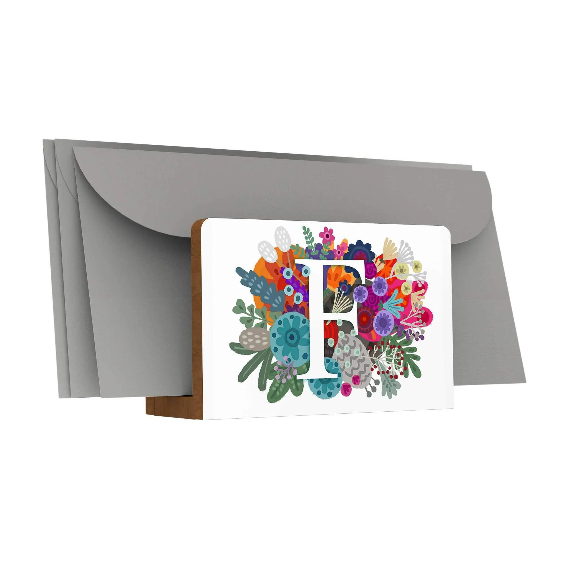 Burst of Colors Letter Holder