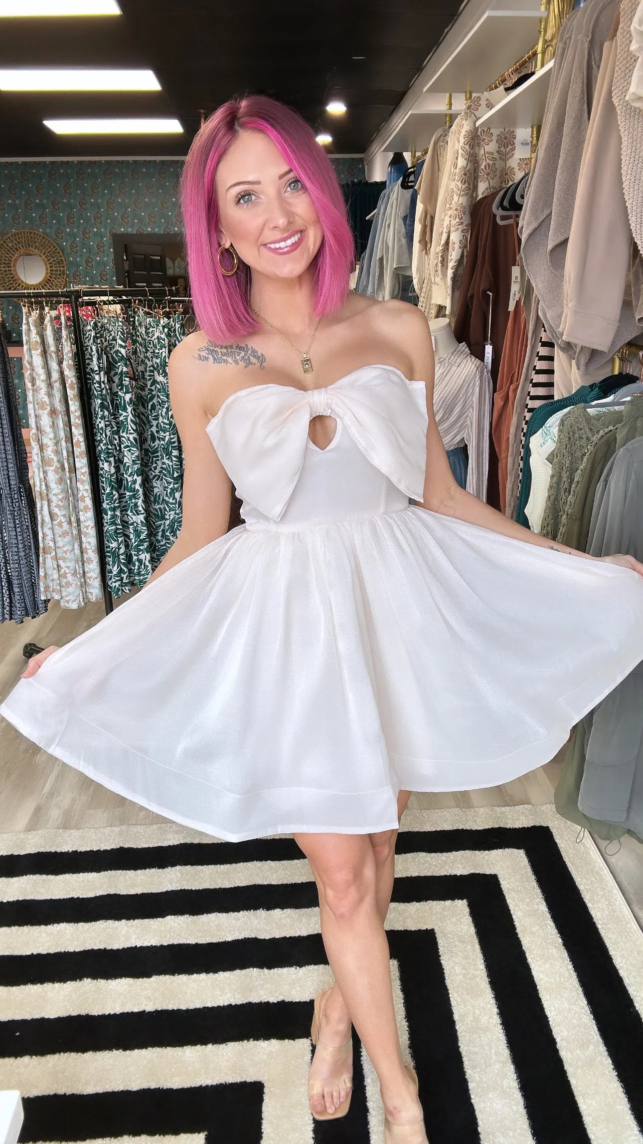 Charmed & Classy Bow Dress