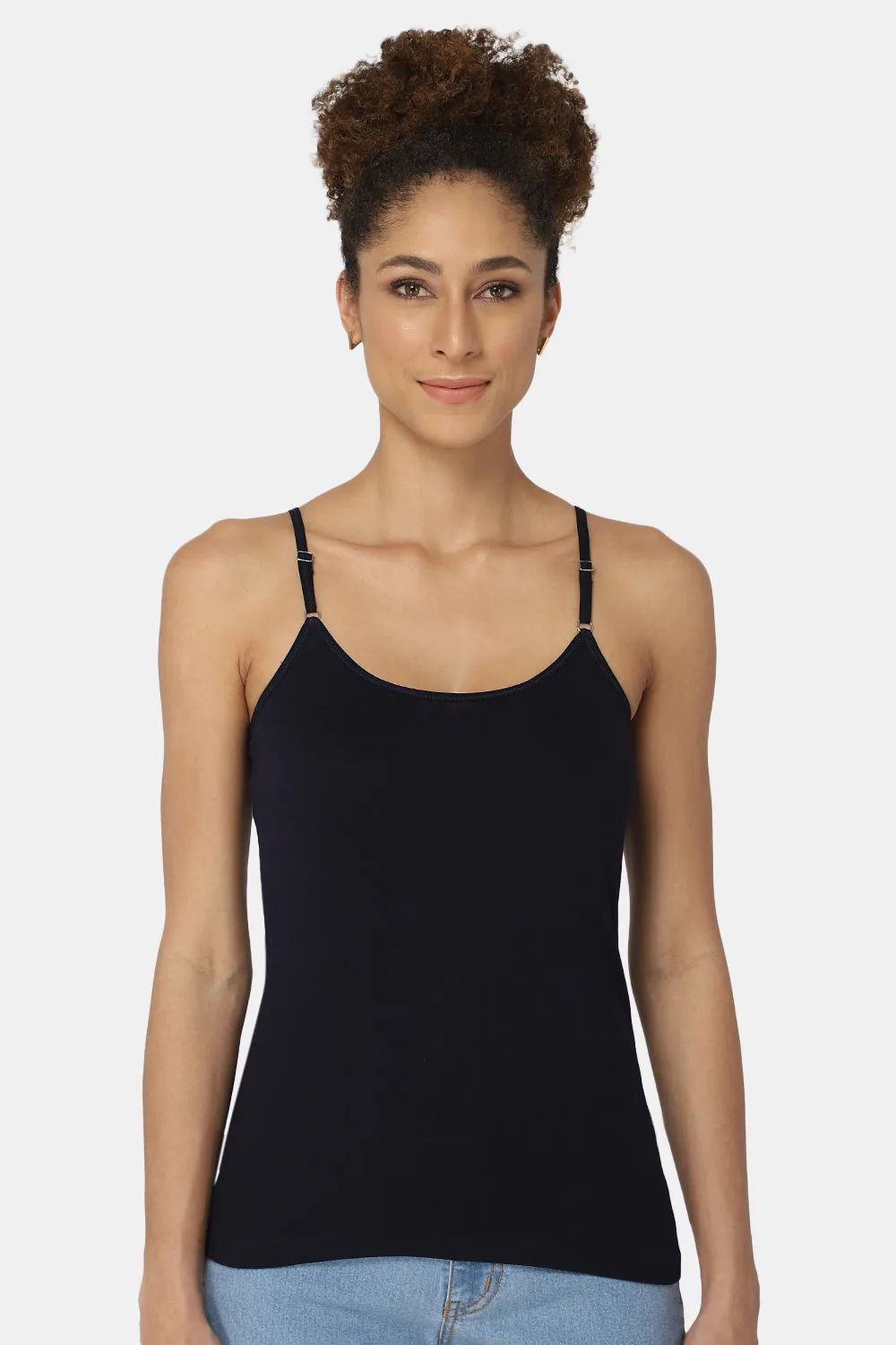 Full Coverage Non-Wired Non-Padded Cotton Intimacy Slip Camisole - IN08