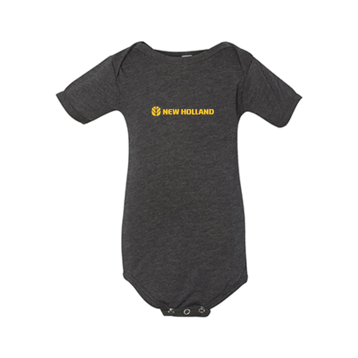 Infant Triblend Short Sleeve One Piece [Charcoal Black Triblend]