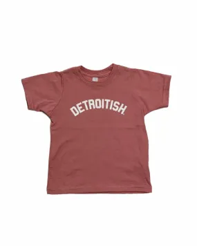 Ink Detroit Detroitish Toddler T-Shirt - Mauve