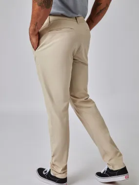 Khaki Stretch Tech Pant