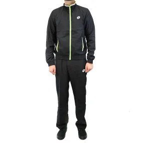 lotto Tracksuit Lob  - Black w/Fluo Clover - Mens