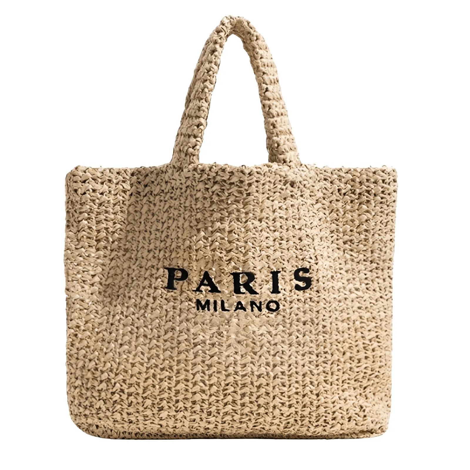 Raffia Straw Paris Bags