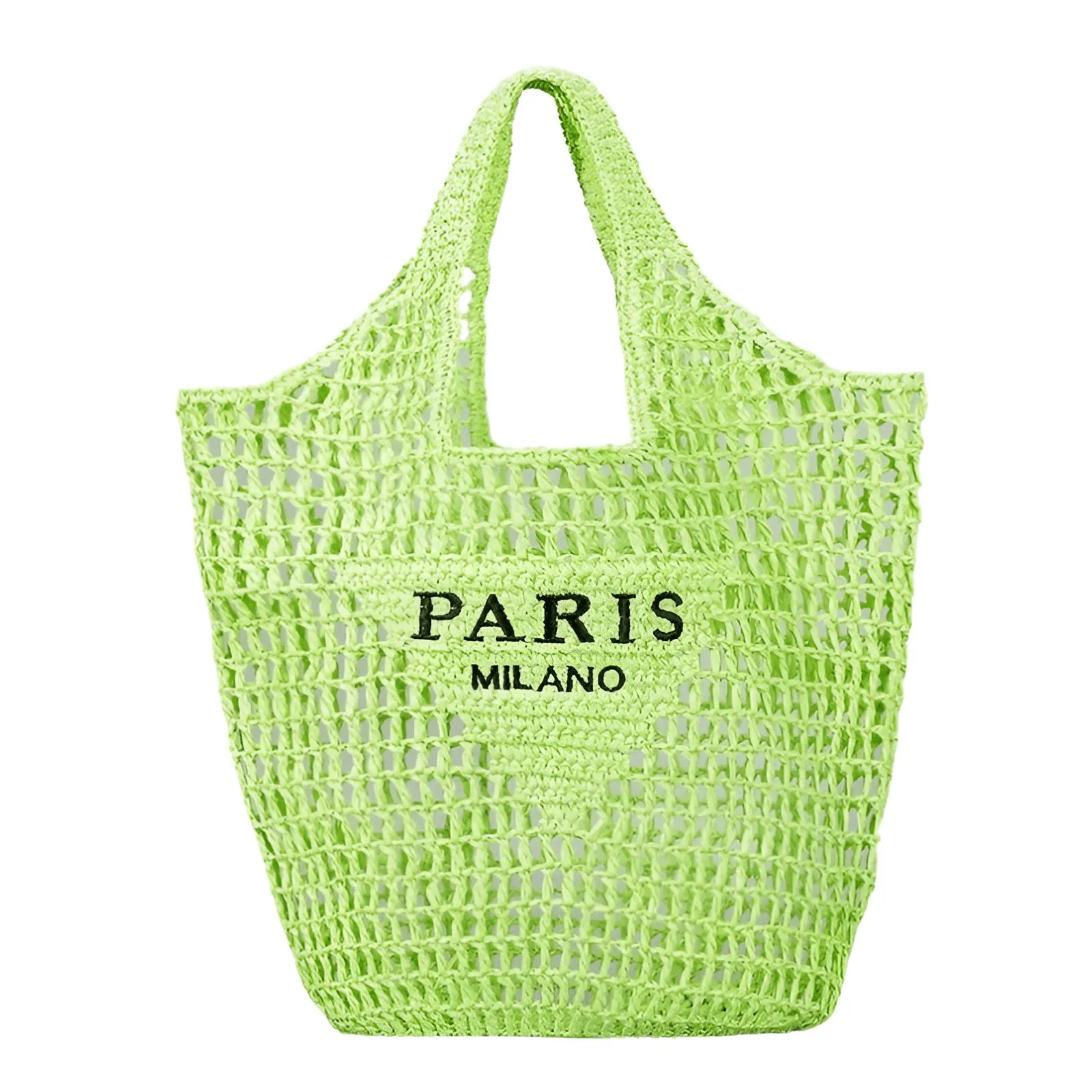 Raffia Straw Paris Bags