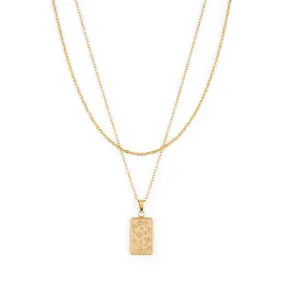 Work of Art Necklace - Gold